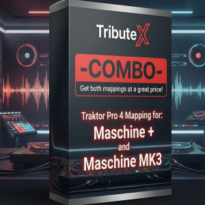 Tribute X Combo for Maschine Plus and Maschine MK3 (Traktor Pro 4)